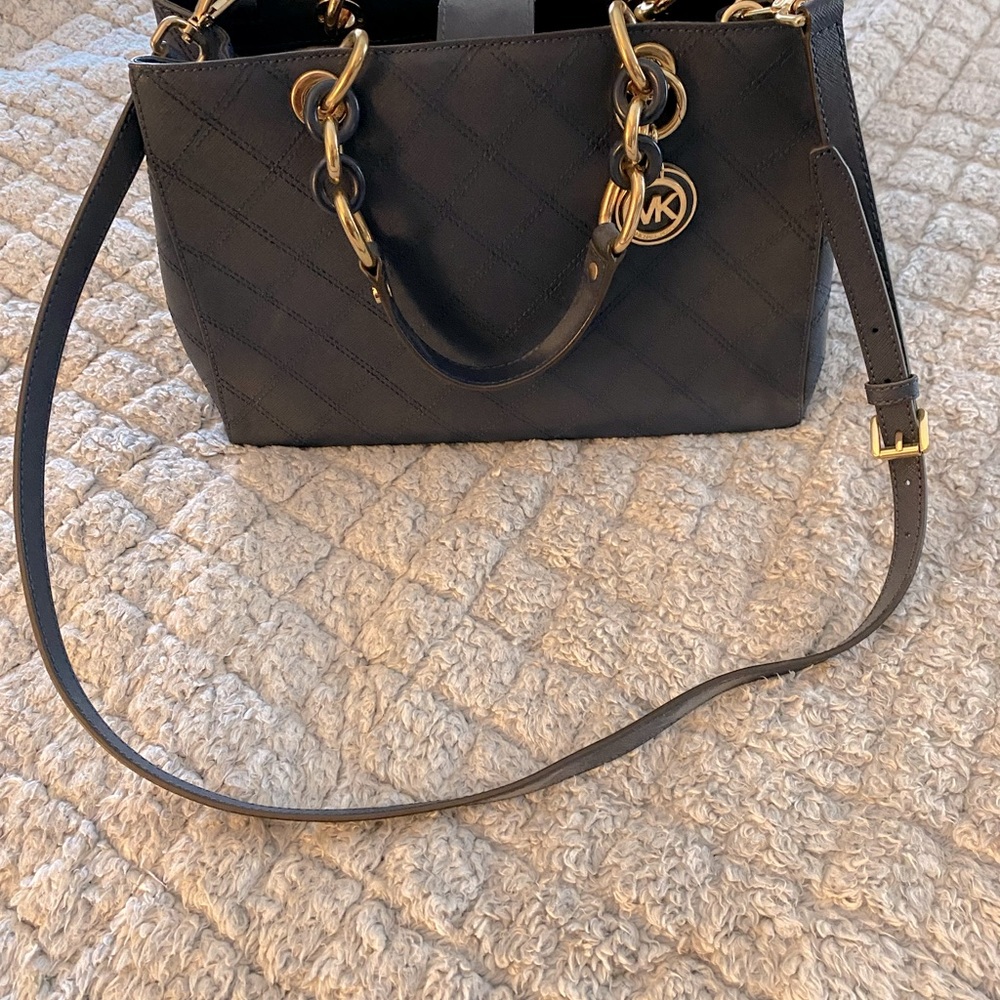 MK Purse-Navy Blue
